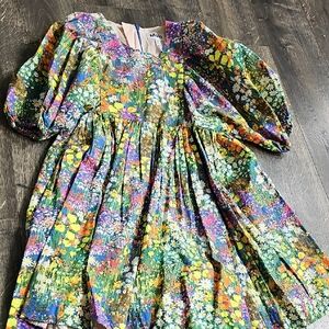 Molo Multicolor Floral Kids Dress